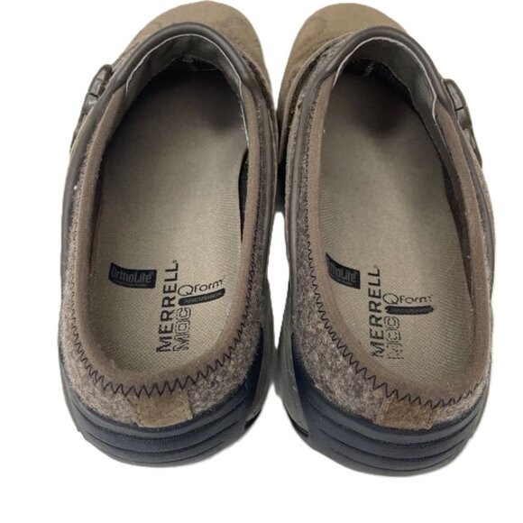 Merrell Shoes Women 7.5 Encore Sidestep Mules Brown Clogs Slip On Comfort J66626 - Picture 5 of 15